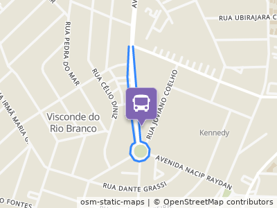 Mapa da parada
