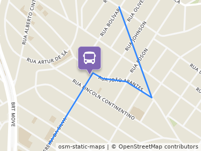 Mapa da parada