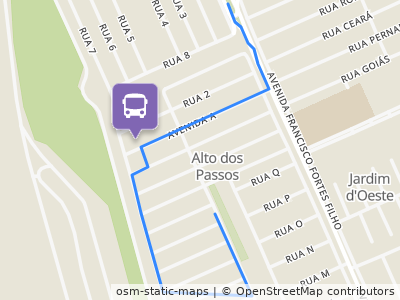 Mapa da parada