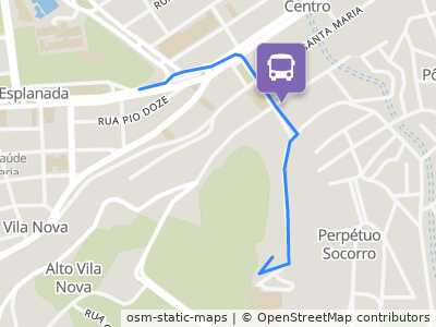 Mapa da parada