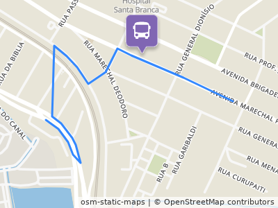 Mapa da parada