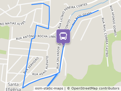 Mapa da parada