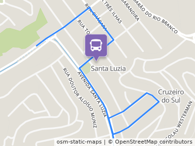 Mapa da parada