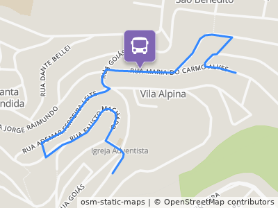 Mapa da parada