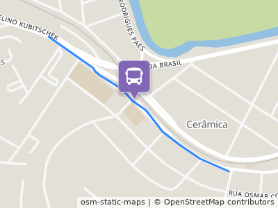 Mapa da parada
