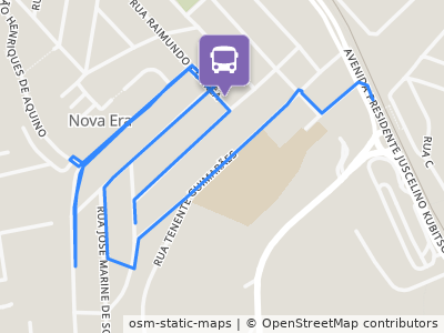 Mapa da parada
