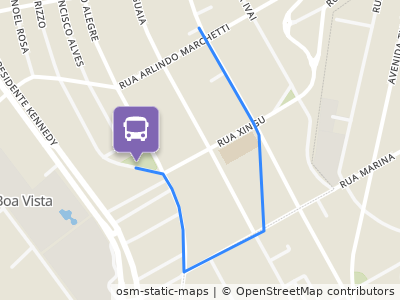 Mapa da parada