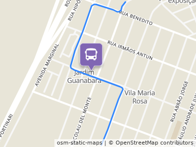 Mapa da parada