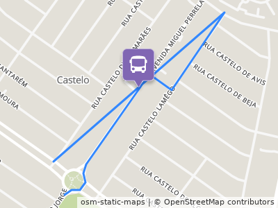 Mapa da parada