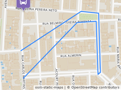 Mapa da parada