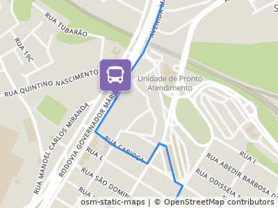 Mapa da parada