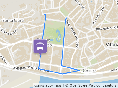 Mapa da parada