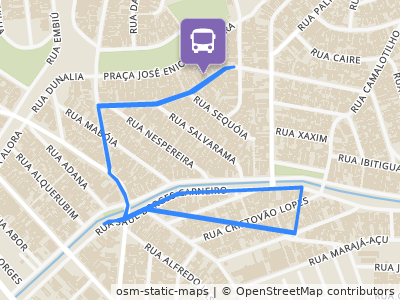Mapa da parada