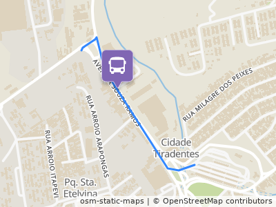 Mapa da parada