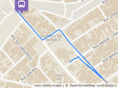 Mapa da parada