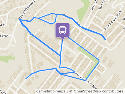 Mapa da parada