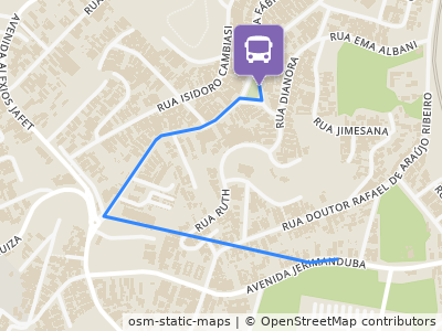 Mapa da parada
