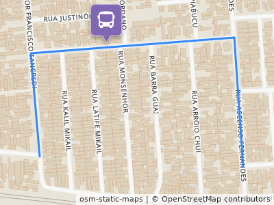 Mapa da parada