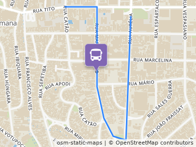 Mapa da parada