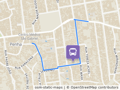 Mapa da parada