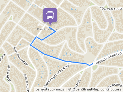 Mapa da parada