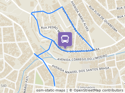 Mapa da parada