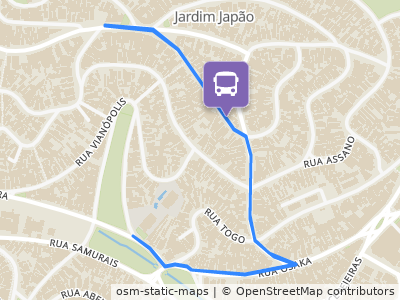 Mapa da parada