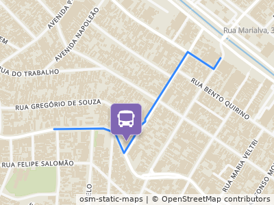 Mapa da parada
