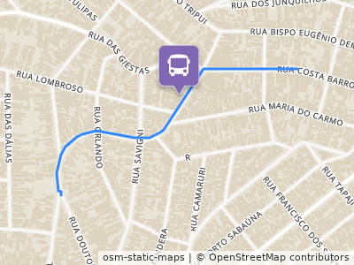 Mapa da parada