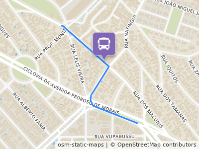 Mapa da parada