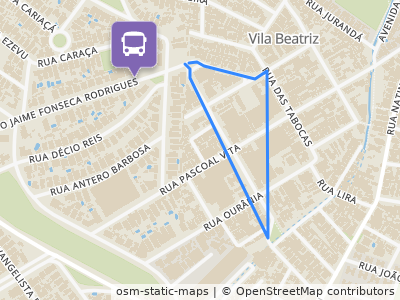 Mapa da parada