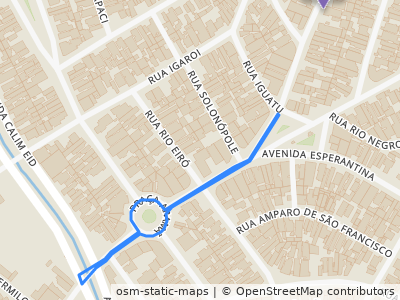 Mapa da parada