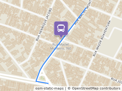 Mapa da parada