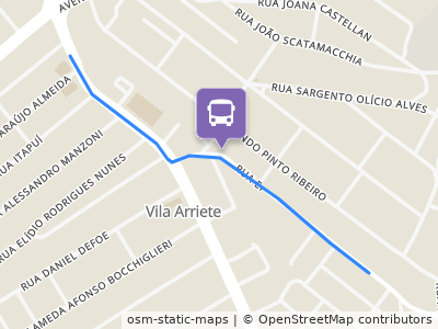 Mapa da parada