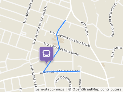 Mapa da parada