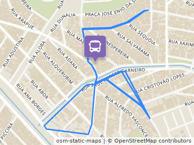 Mapa da parada