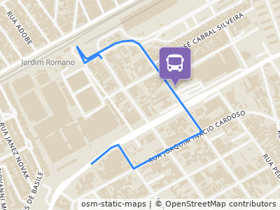 Mapa da parada