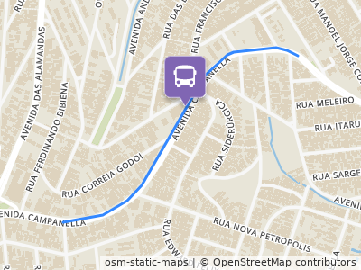 Mapa da parada