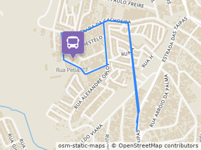 Mapa da parada