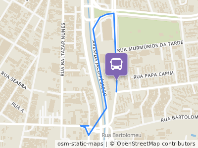 Mapa da parada