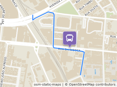 Mapa da parada