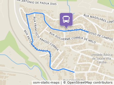 Mapa da parada