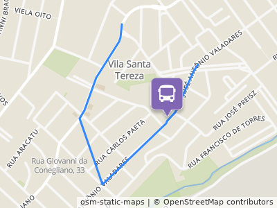 Mapa da parada