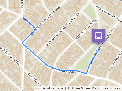 Mapa da parada