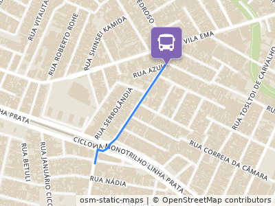 Mapa da parada