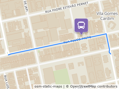 Mapa da parada