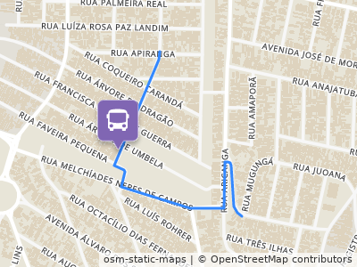 Mapa da parada