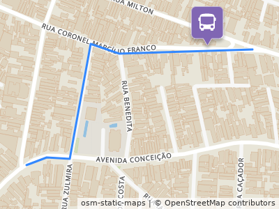 Mapa da parada