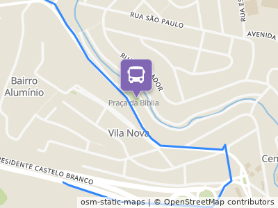 Mapa da parada