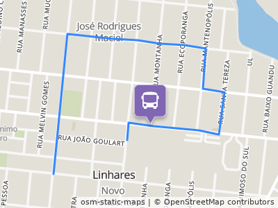Mapa da parada